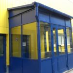 Алюминиевая дверь для магазина GFTD779