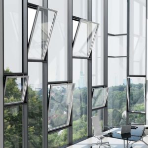 Алюминиевое окно 1500×2100 мм. /серия GFT1572